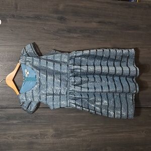 Ya Los Angeles Metallic Dress